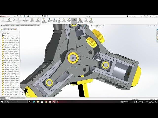 SOLIDWORKS ASSEMBLY AND MOTION ANALYSIS