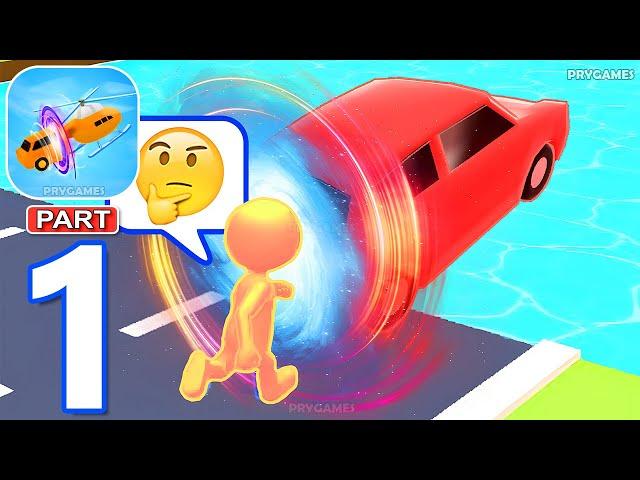 Shape Shifting - Gameplay Walkthrough Part 1 Level 1-12 Stickman Transform Race (iOS,Android)