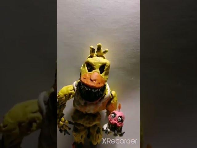кошмарная чика из пластилина
