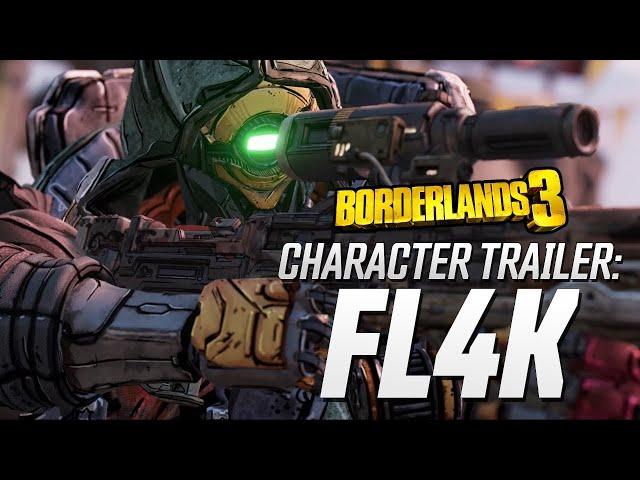 Borderlands 3 - FL4K Character Trailer: "The Hunt"