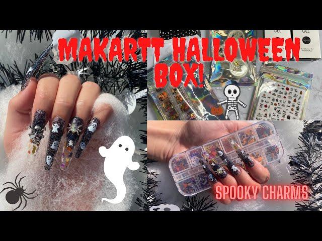 MAKARTT SPOOKY DECOR BOX | SPOOKY HALLOWEEN NAILS | HALLOWEEN CHARMS | NAILED BY BRANDI