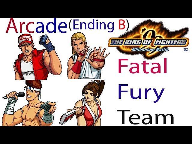 The King Of Fighters '99: Millennium Battle Arcade - Fatal Fury Team ~ Ending B