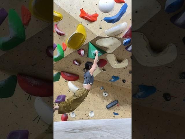 when your arm span is -12.  #bouldering #climbing