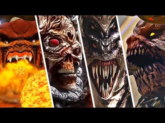 All Final Bosses in Main Serious Sam Games