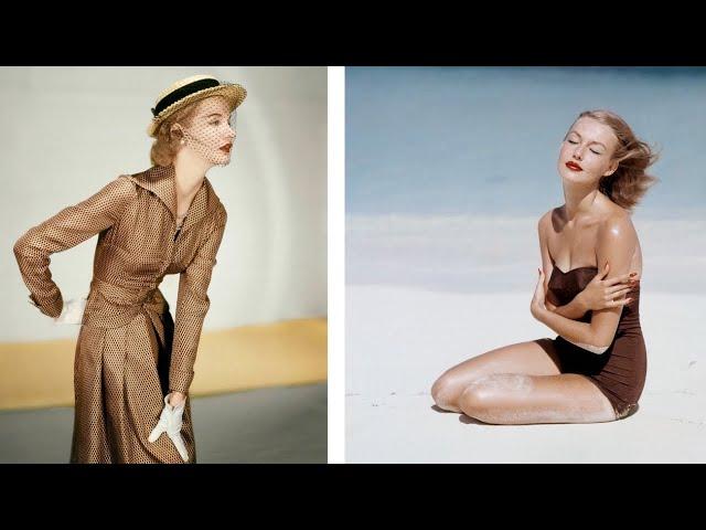 Sunny Harnett: The Golden Muse of 1950s Fashion Photography