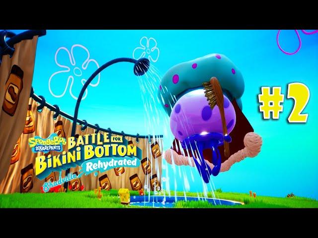 Король Медуза  SpongeBob SquarePants Battle for Bikini Bottom Прохождение игры #2