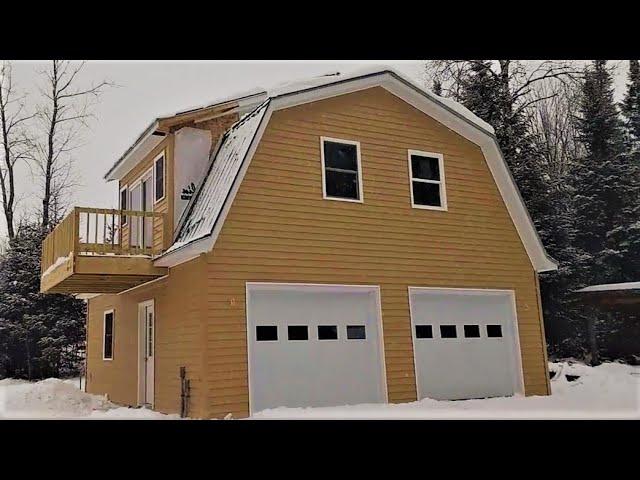 #178 Gambrel Garage $45,300 (all interior work extra)