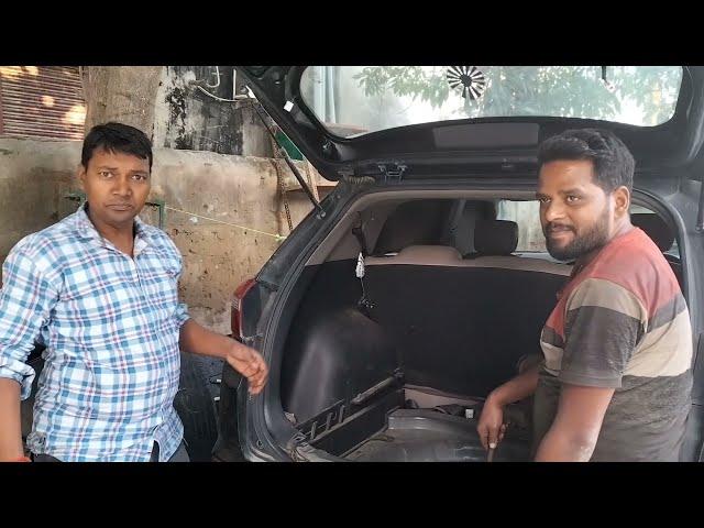 Hyundai creta accident work