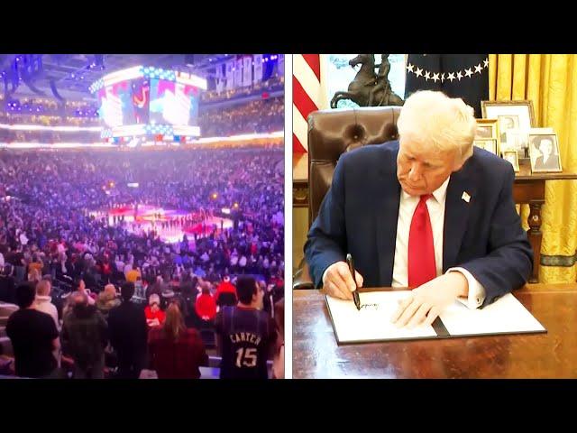 Fans Boo Teen Singing US National Anthem at NBA Game