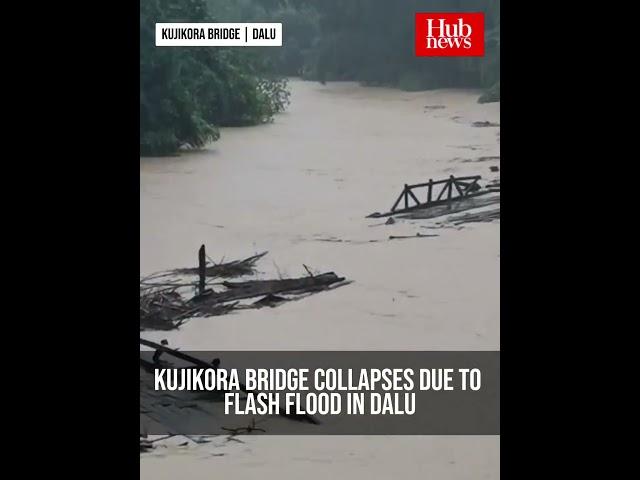 Kujikora Bridge Collapses Due to  Flash Flood in Dalu