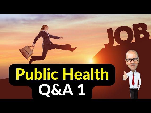 Jobs and careers in public health - Q&A with Greg Martin