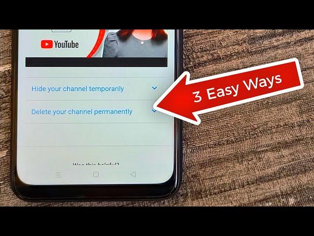 How To Delete YouTube Channel (3 Easy Ways)