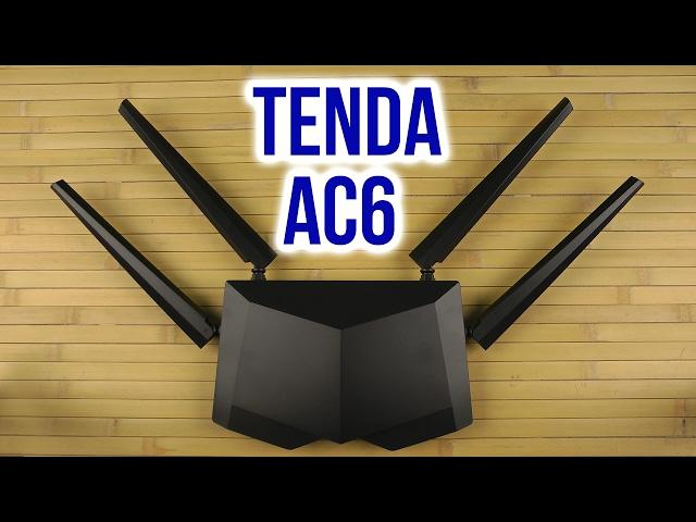 Распаковка Tenda AC6