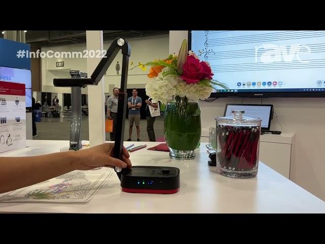 InfoComm 2022: QOMO Demonstrates QPC100W WanderCam Pro Battery-Powered, Wireless Document Camera