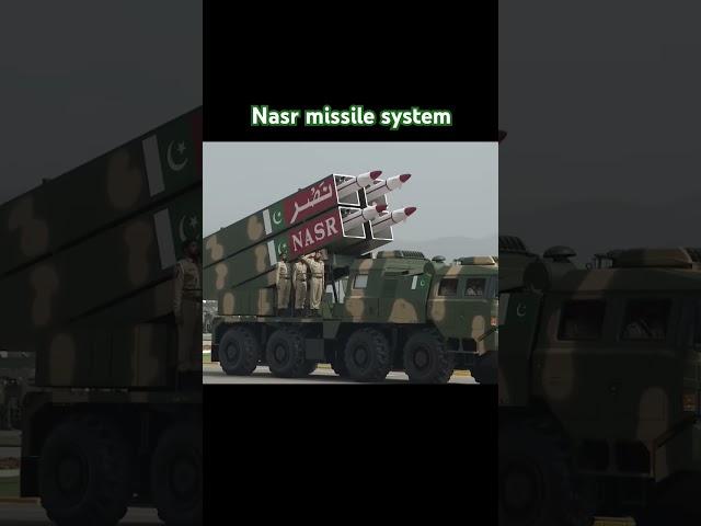 nasr missile system Pak military heavy weapon