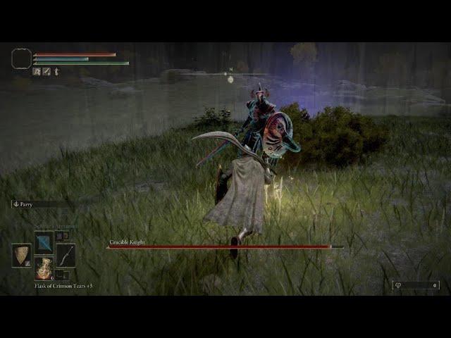 ELDEN RING Crucible how to parry.