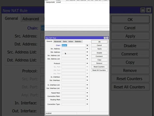 Port-forwarding in RouterOS