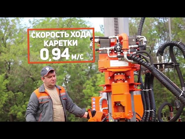 Самоходная буровая установка купить | Самоходная буровая установка TITAN 120 Profi | МИРавтотехники