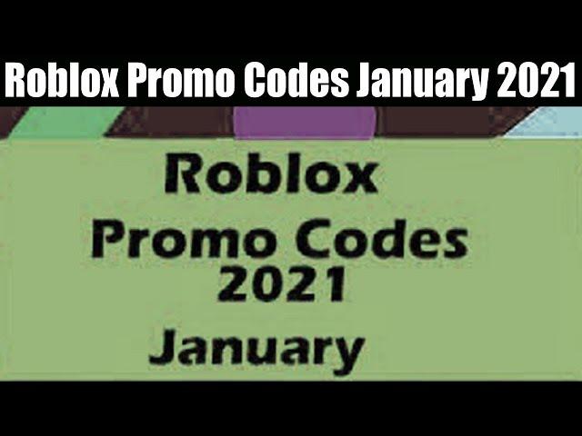 Roblox Promo Codes January 2021 - Wish To Know About Active Promo Codes? Watch!