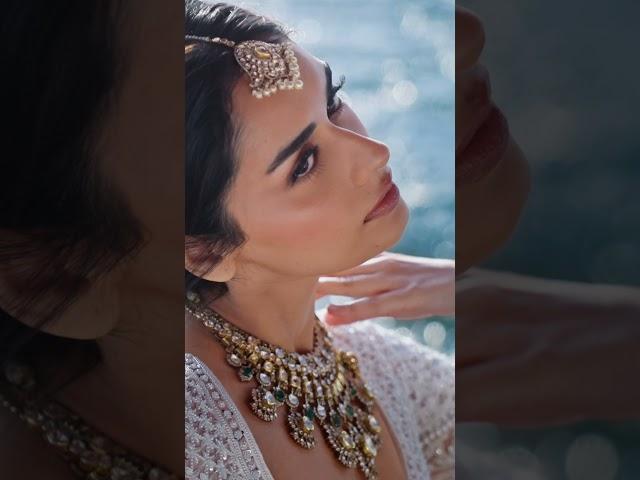 Manushi Chhillar embraces Bollywood glamour in a FSP lehenga.#celebrity   #manushichhillar