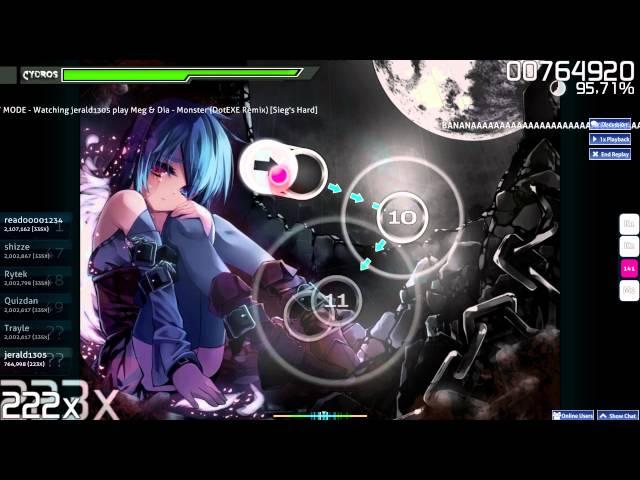 osu! Monster [Hard] DubStep