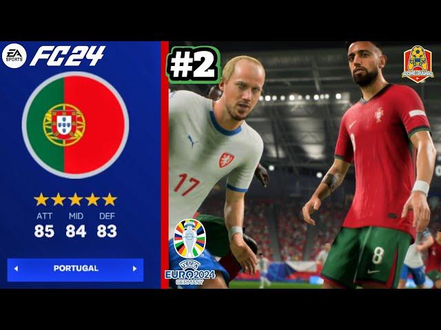 AYO KITA JADIKAN PORTUGAL JUARA EURO LAGI | FC 24 EURO 2024 PORTUGAL #2