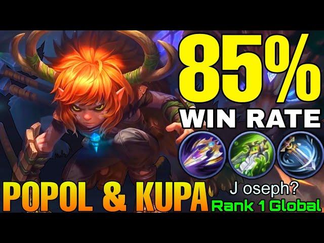 Jungler Popol and Kupa 85% Win Rate - Top 1 Global Popol and Kupa by J oseph? - Mobile Legends