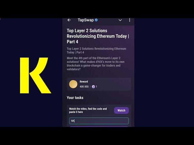 Top Layer 2 SolutionsRevolutionizing Ethereum Today | Part 4 | Tapswap Code