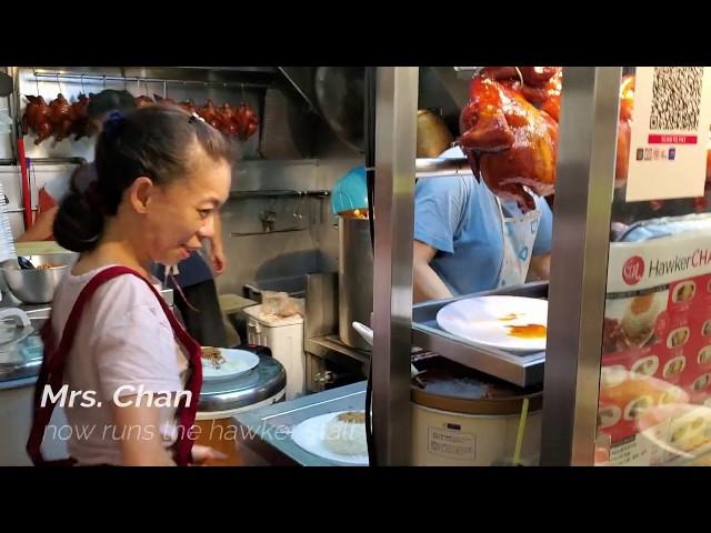 Hawker Chan's Soya Sauce Chicken Rice 1 Star Michelin Meal