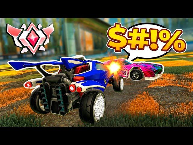 Трогаю СОПЕРНИКОВ за  в 2v2 на ГЧ 2! Рокет Лига Дуплет | Rocket League