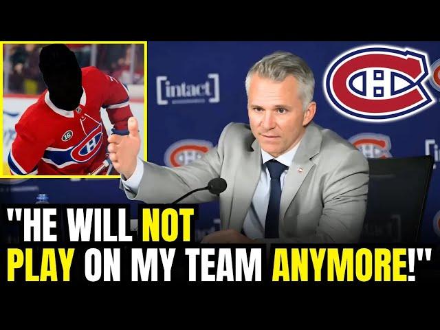 St. Louis DROPS BOMBSHELL: Mystery Player BANNED from HABS Squad | Montreal Canadiens News