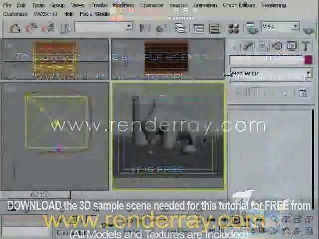 Vray studio lighting tutorial series- PART 4