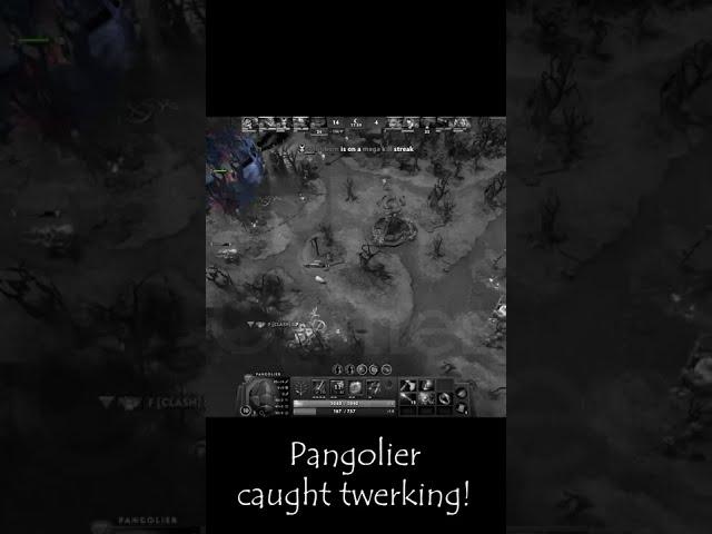 Pangolier caught twerking!