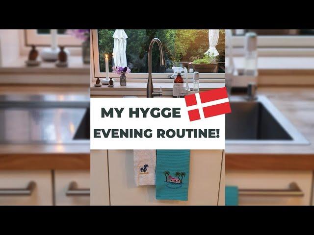 My Hygge Evening Routine!  Inspiration from Copenhagen, Denmark #shorts #Flylady