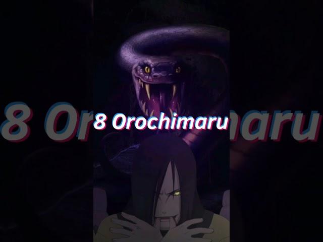 Top 10 most strongest villains in naruto