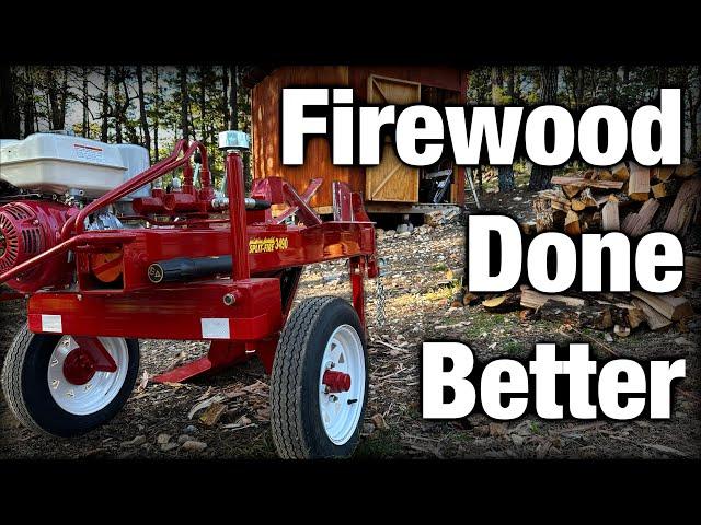 This Canadian Log Splitter Changes Everything | SPLIT-FIRE 3490