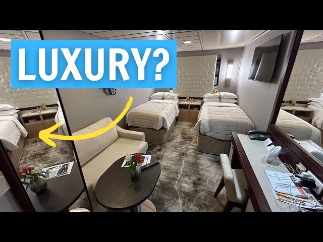 I Took a LUXURY CRUISE in The CHEAPEST Cabin | Azamara Onward