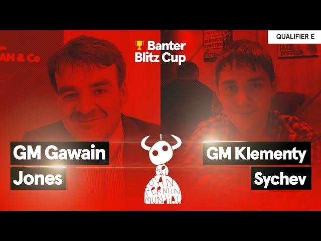 Jones vs. Sychev | San Fermin Banter Blitz Cup | Qualifier E