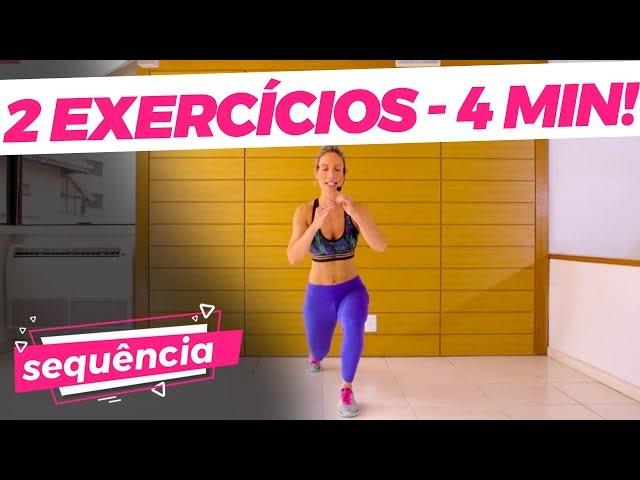 SUPER TREINO para queimar TUDO em apenas 4 MINUTOS! (SEM PESOS) | Camila Sachs