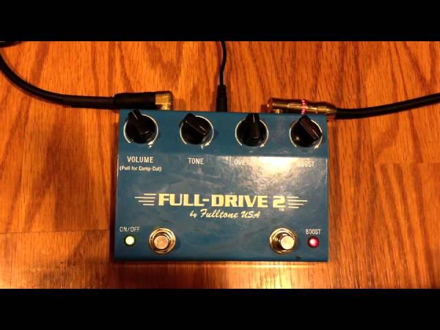 Fulltone Fulldrive 2 with Comp Cut