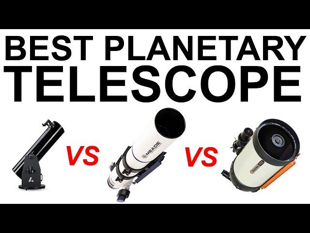 Best Planetary Scope??? Refractor vs Dob vs SCT vs Mak Telescope on the Moon and Planets.