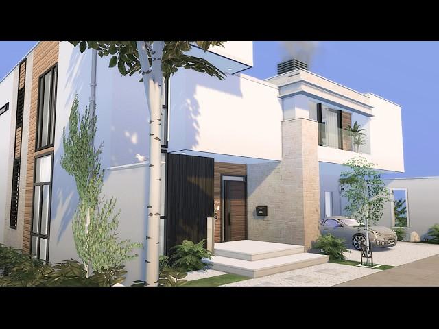 Modern Luxe Family House  | The Sims 4 | Stop Motion Build | No CC