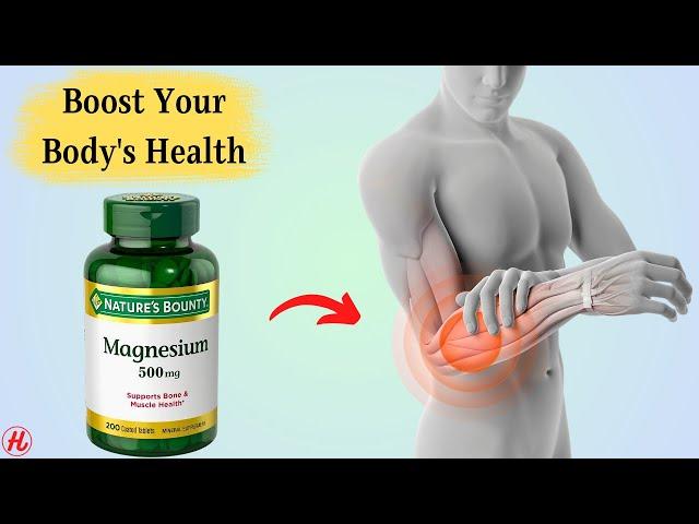 Nature's Bounty Magnesium Tablets - Supporting Your Whole Body's Health