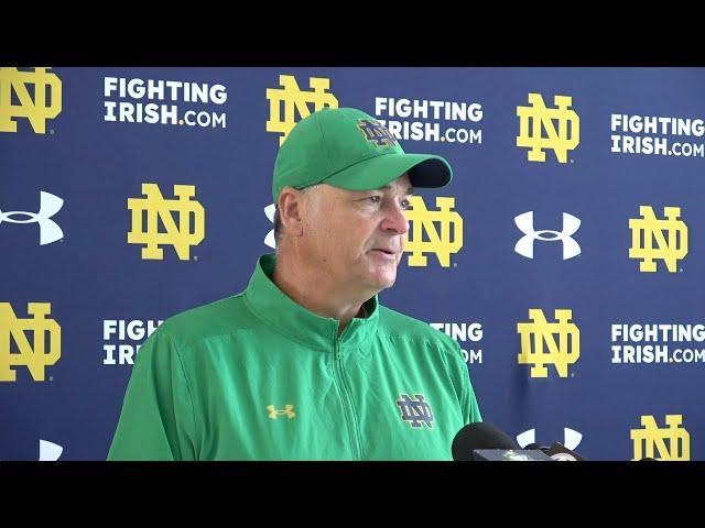 Mike Denbrock on the Notre Dame Offense: 'I Love the Kind of the Grit, and the Toughness'