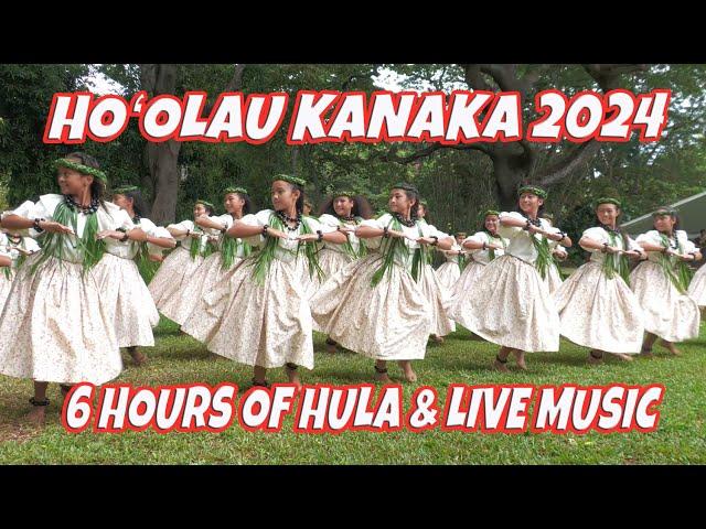 Ho'olau Kanaka by Hālau Nā Momo o Puʻuanahulu 6 Hours of Hula & Live Music August 25, 2024