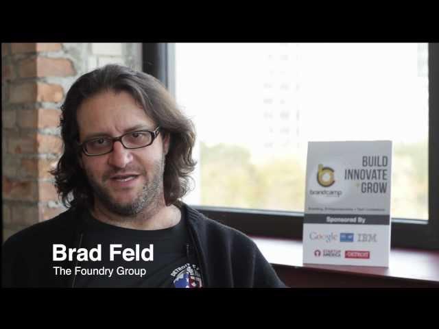 Brad Feld Interview at Brand Camp '12 Detroit