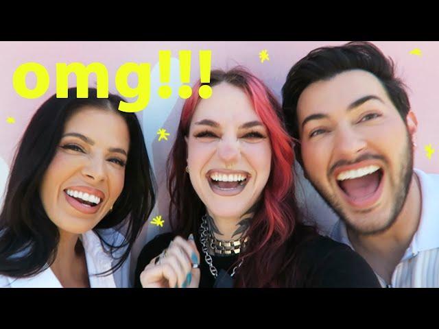 MEETING MANNY MUA & LAURA LEE IRL // ELF COSMETICS MEET UP