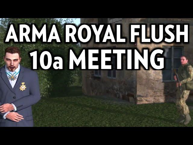 ARMA Royal Flush Mission 10a Meeting (Day After) Walkthrough Let's Play