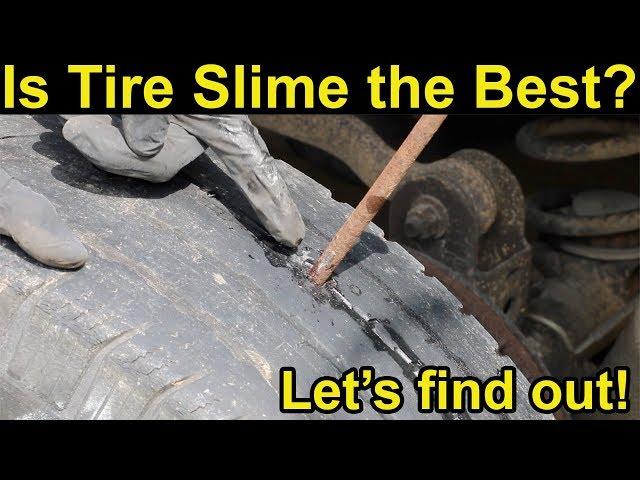 Is Tire Slime the Best? Fix-a-Flat vs Tire Slime, TireJect, MultiSeal. Let's find out!