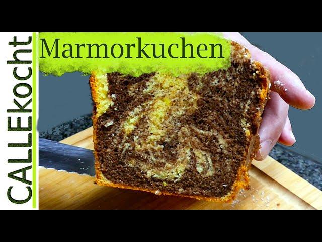 Marble cake juicy and delicious - bake it yourself now! Grandma's recipe